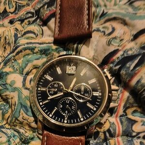 Accutime Watch Corp Men’s 10 Inch Watch Rubber Band Not Working Missing band pin